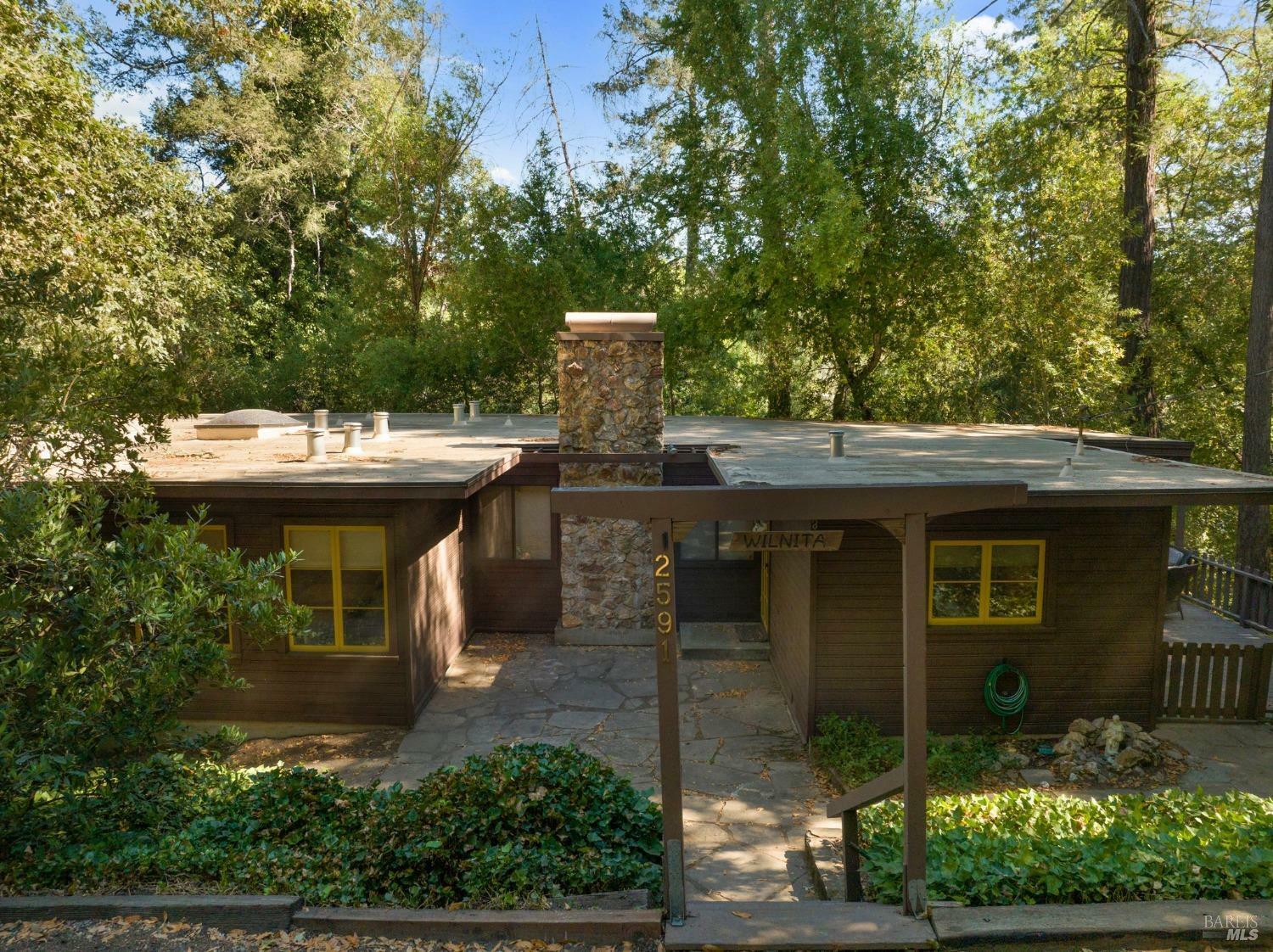 Property Photo:  2591 N Fitch Mountain Road  CA 95448 