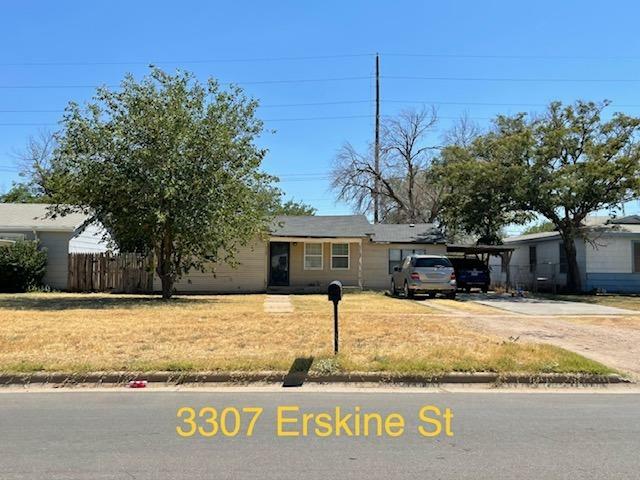 Property Photo:  3307 Erskine Street  TX 79415 