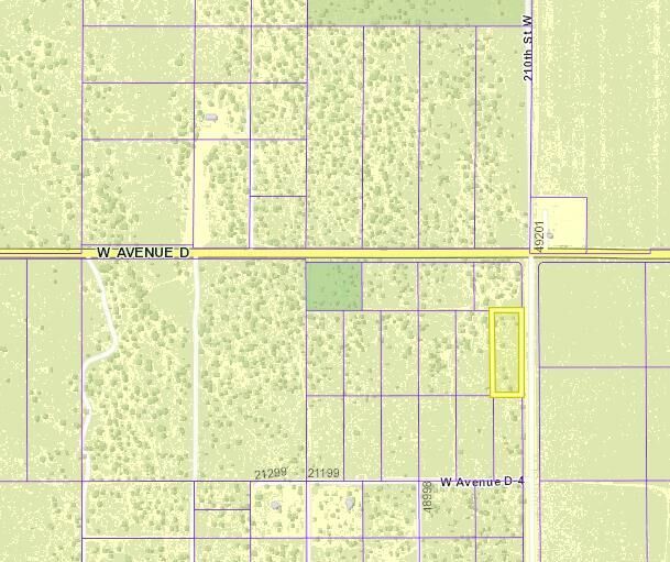 Property Photo:  0 W 210th &Amp Ave D1  CA 93536 