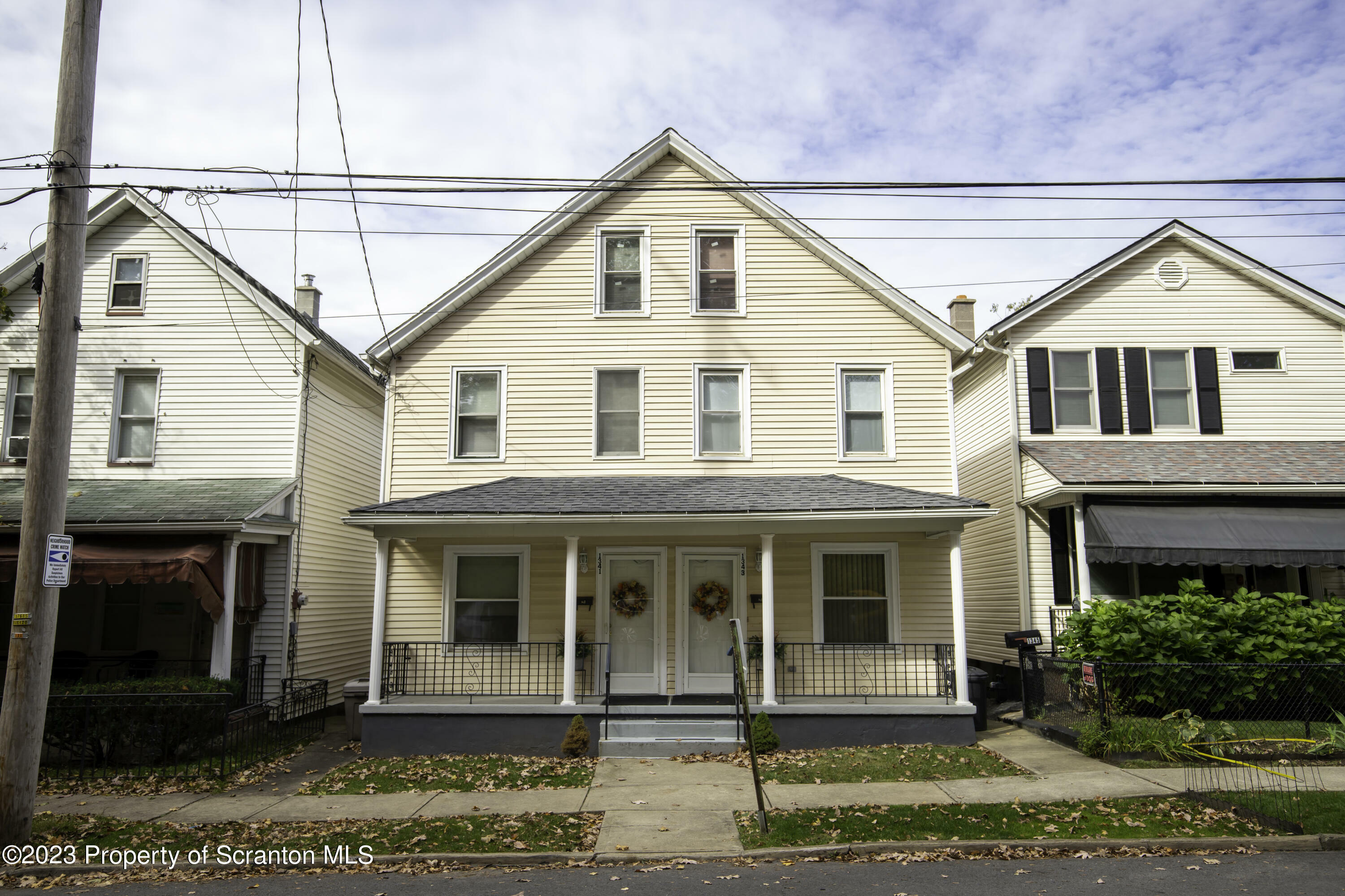 Property Photo:  1341-1343 Adams Ave  PA 18509 