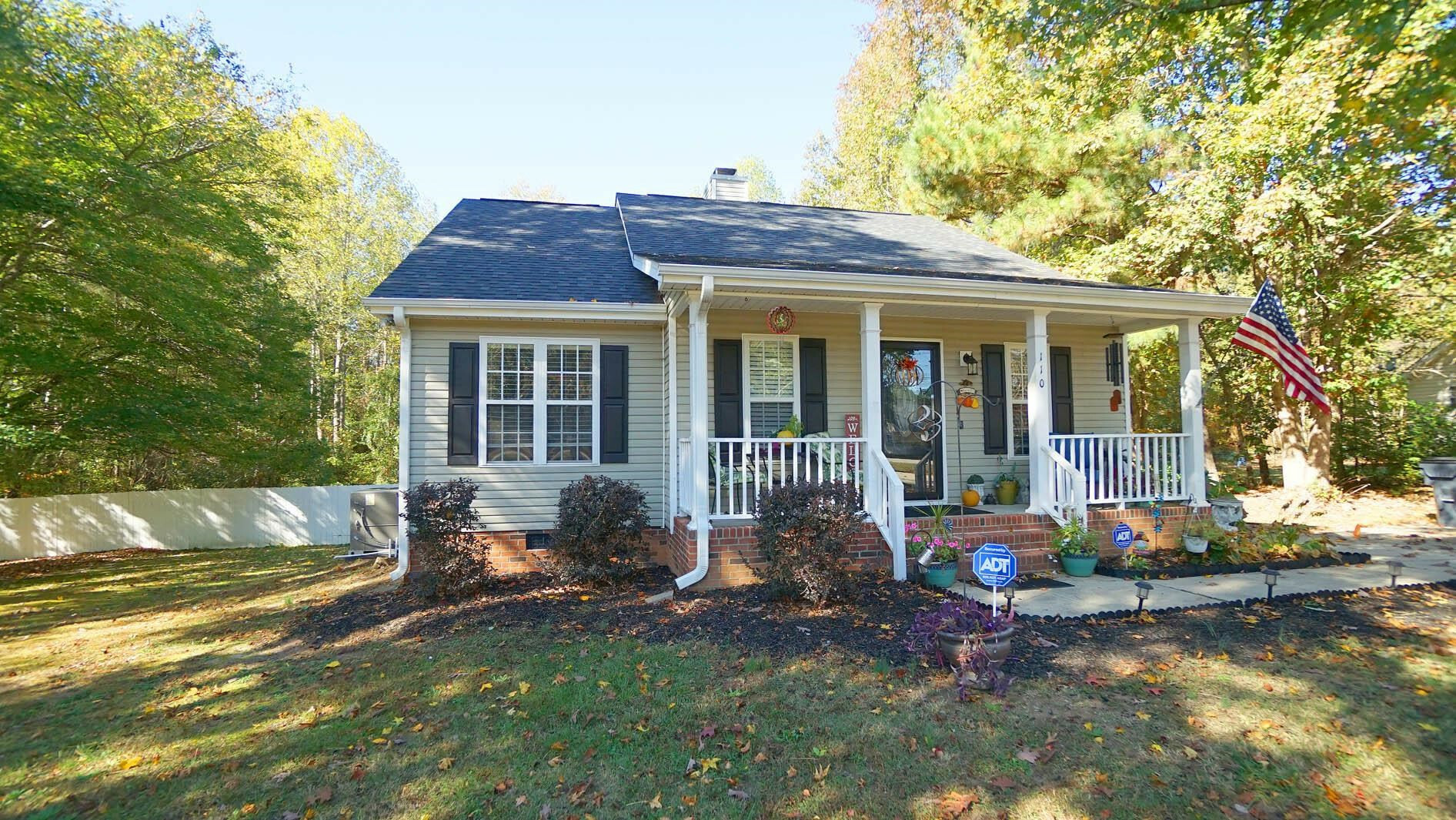 Property Photo:  110 Spencers Gate Drive  NC 27596 