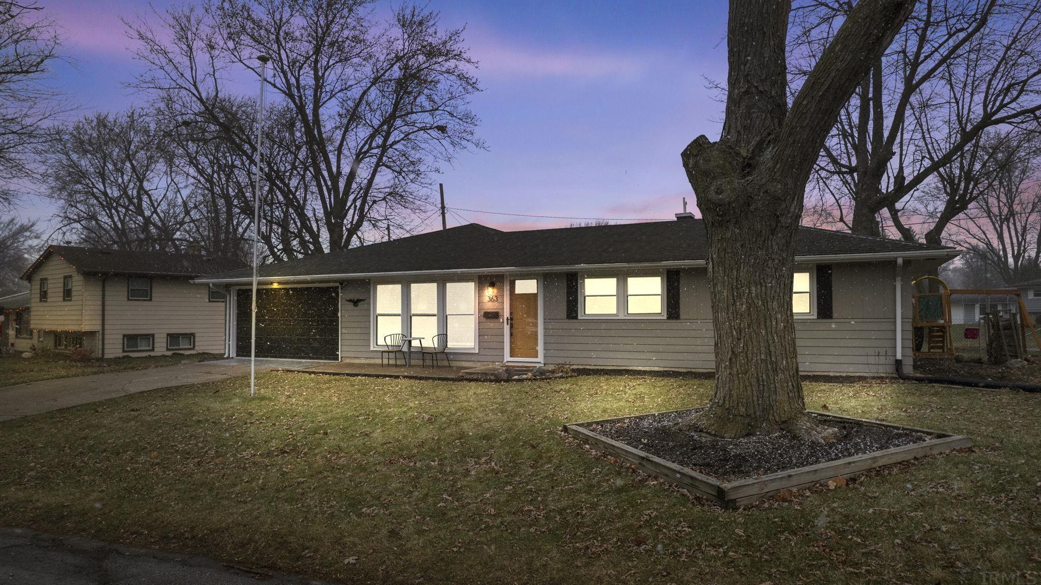 Property Photo:  363 Tanglewood Drive  IN 46774 