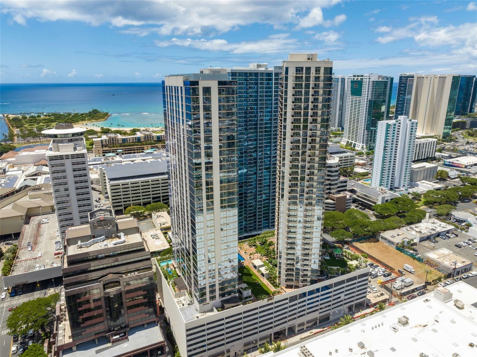 Property Photo:  1390 Kapiolani Boulevard 3609  HI 96814 