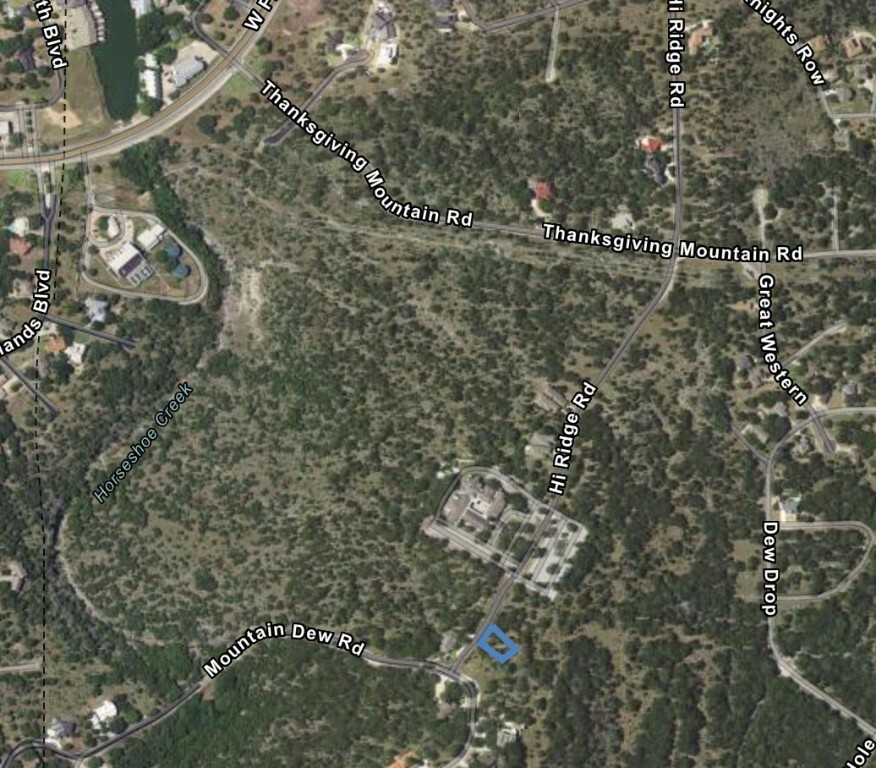 Property Photo: 40035B Hi Ridge Road TX 78657