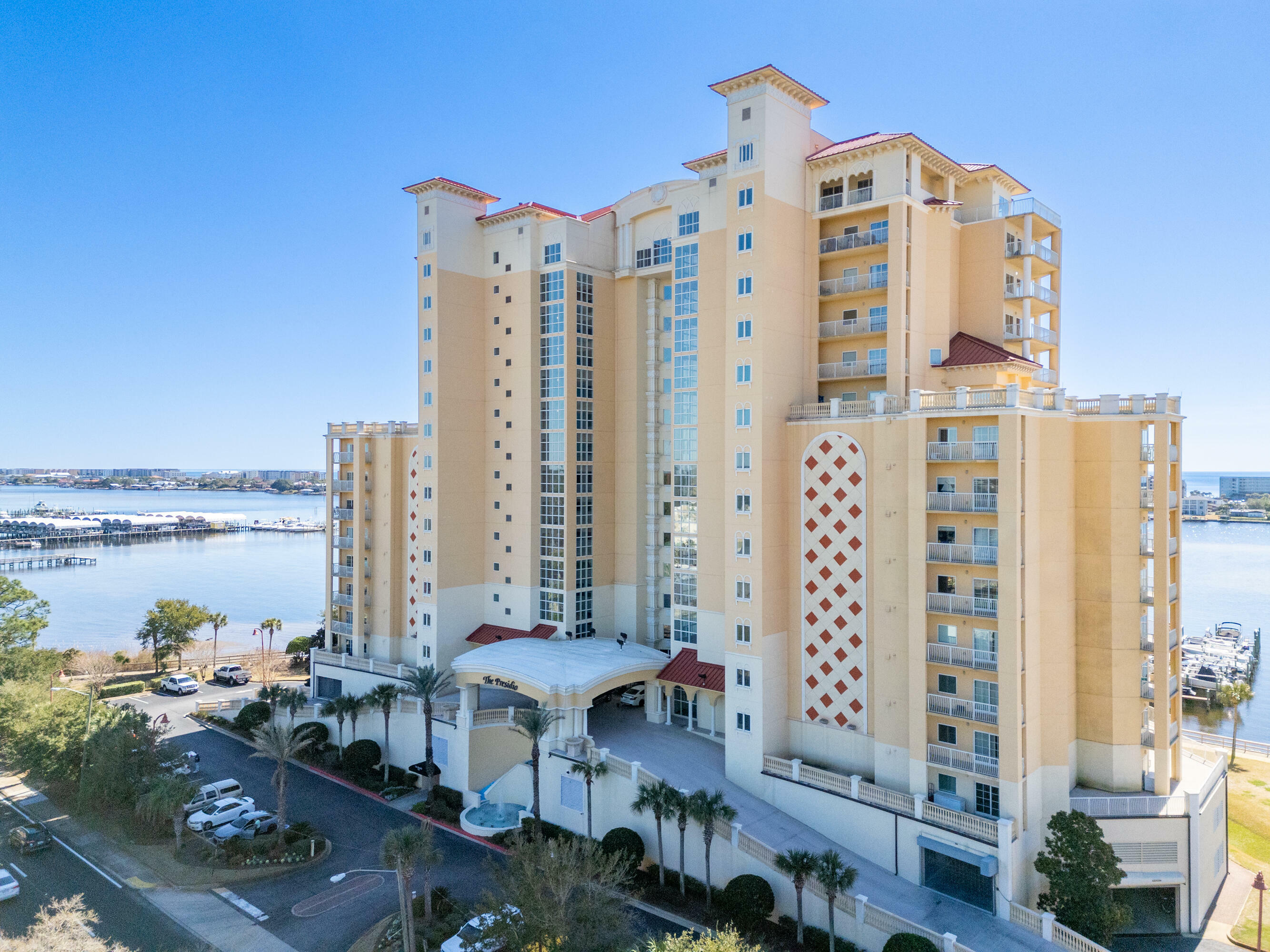Property Photo:  124 SW Miracle Strip Parkway Unit 401  FL 32548 