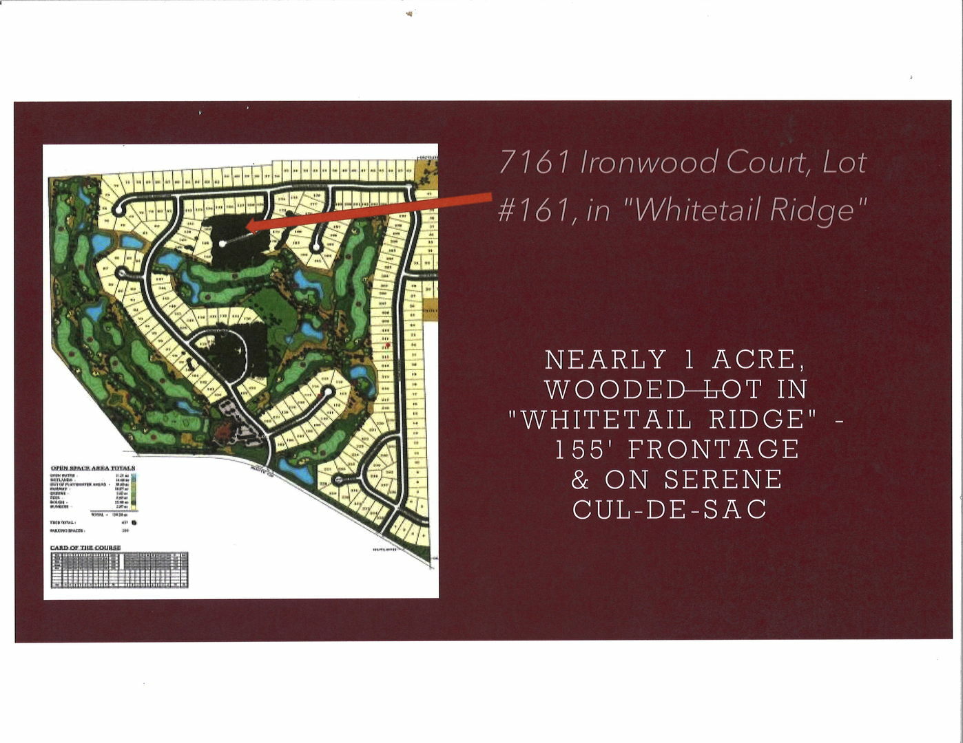 Property Photo:  Lot 161 Ironwood Court  IL 60560 