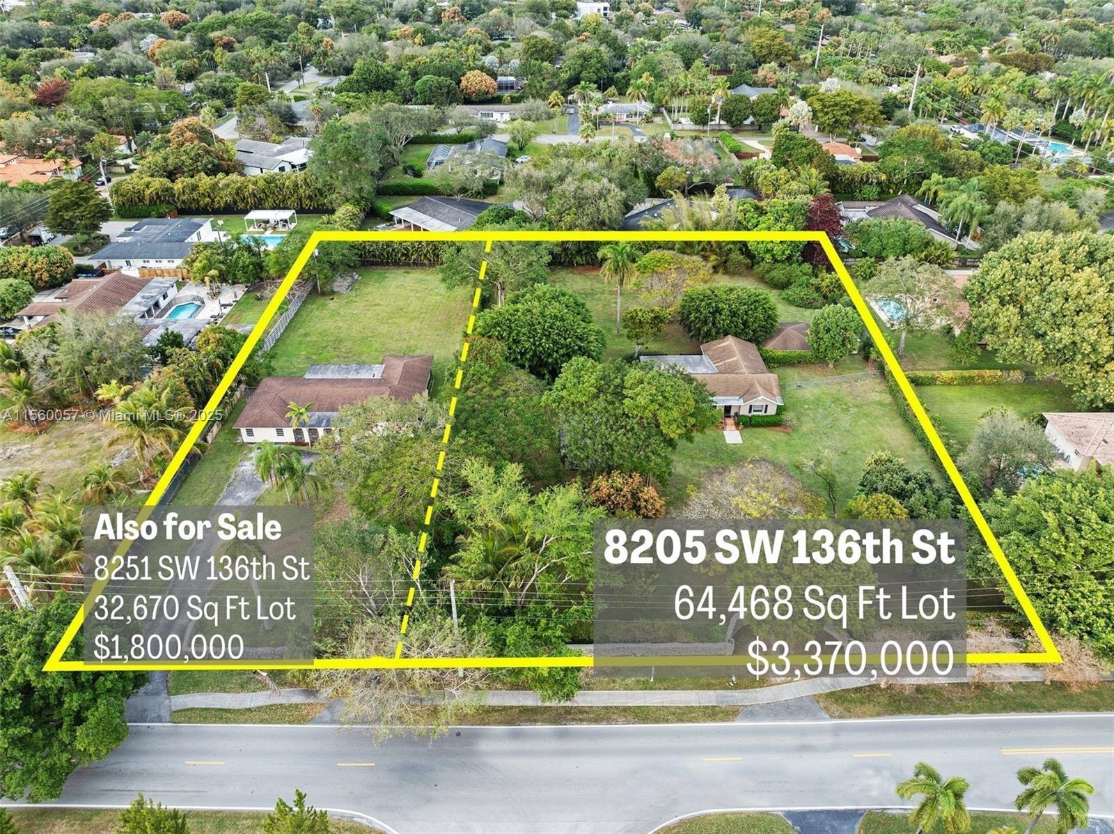 Property Photo: 8205 SW 136th St FL 33156