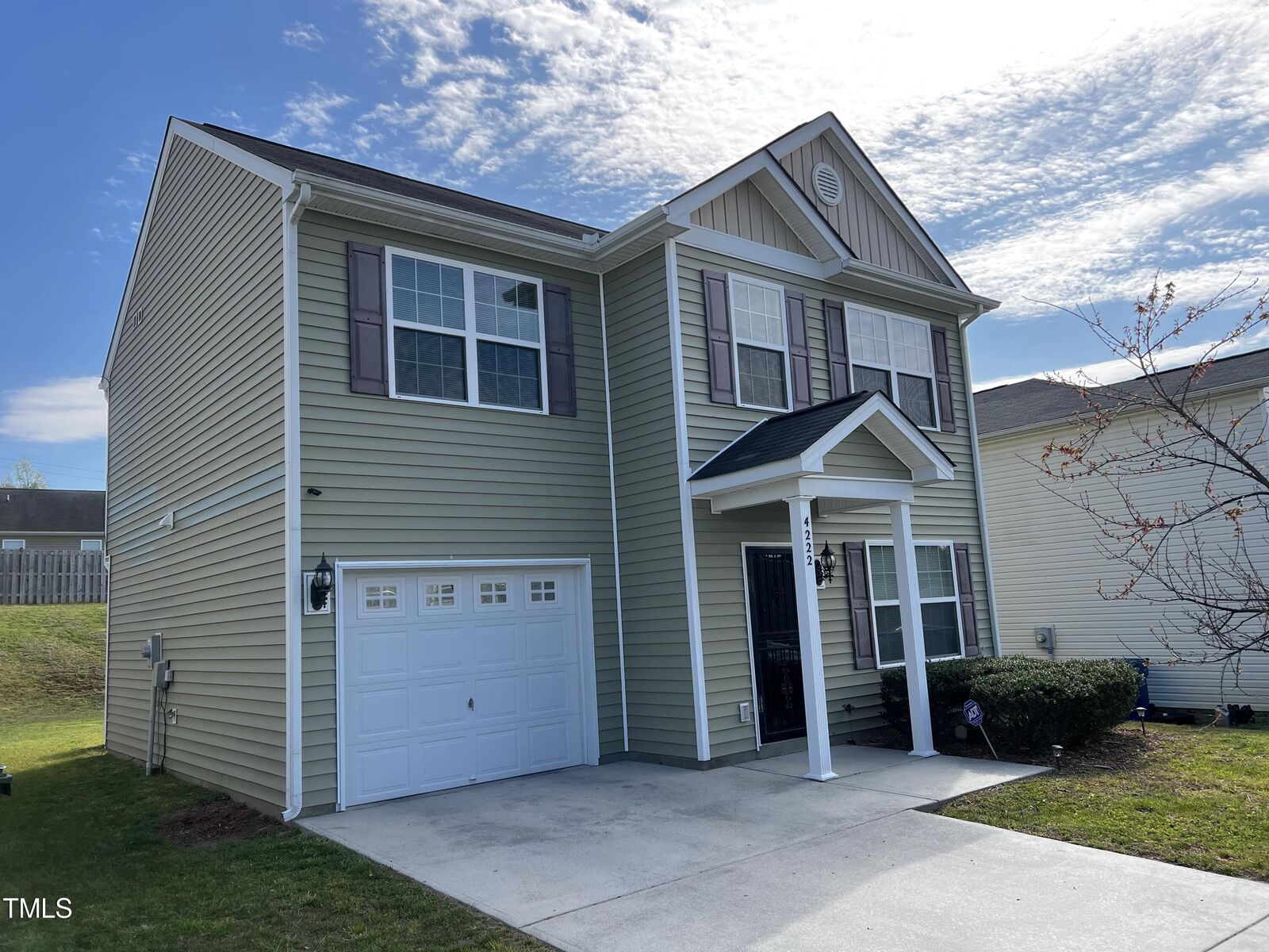 Property Photo: 4222 Amber Stone Way NC 27704