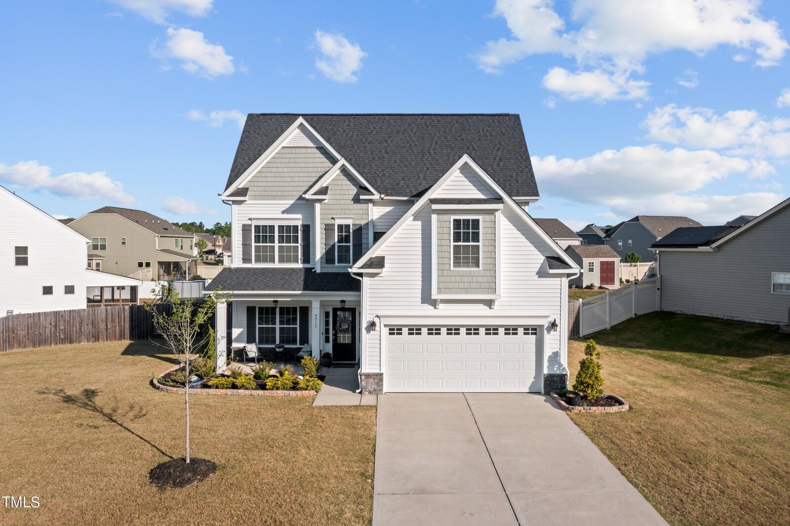 Property Photo: 5517 Garnet Meadow Road NC 27545