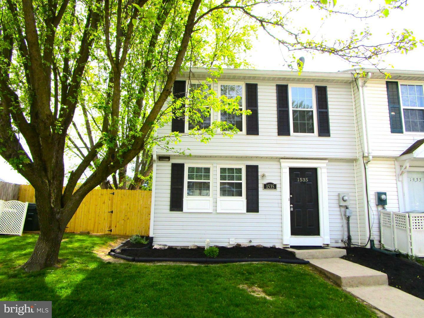 Property Photo: 1535 Iris Court MD 21740