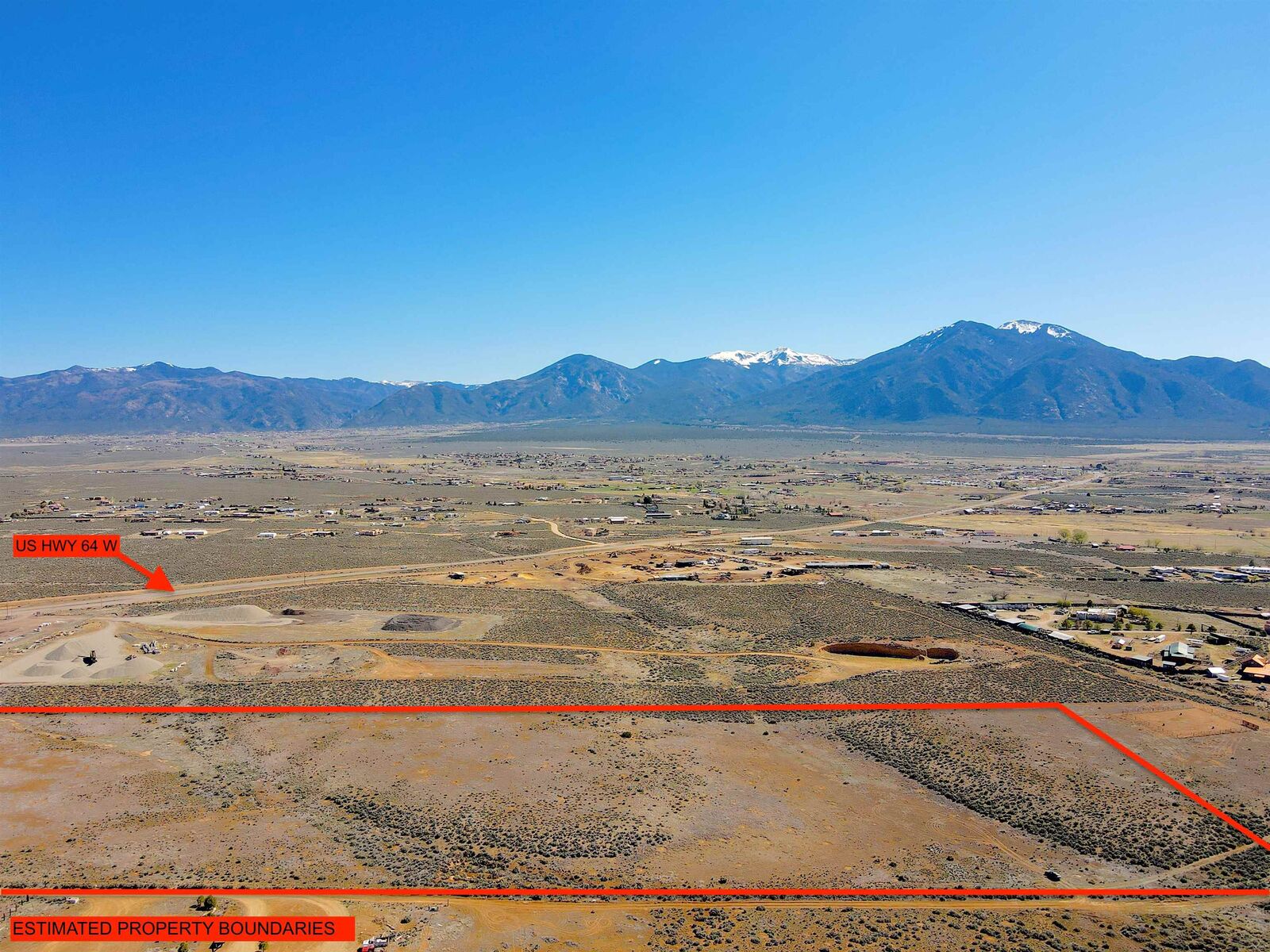 Property Photo:  24 Acres Highway 64 W  NM 87529 