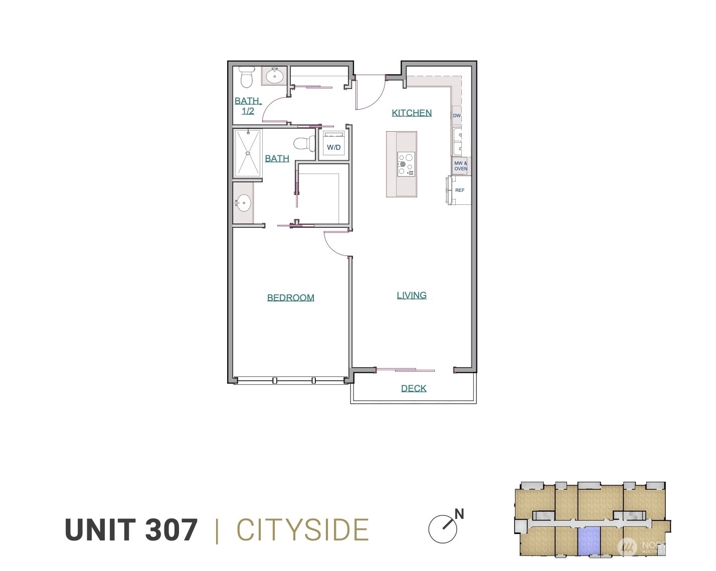 Property Photo: 1025 Granary Avenue 307 WA 98225