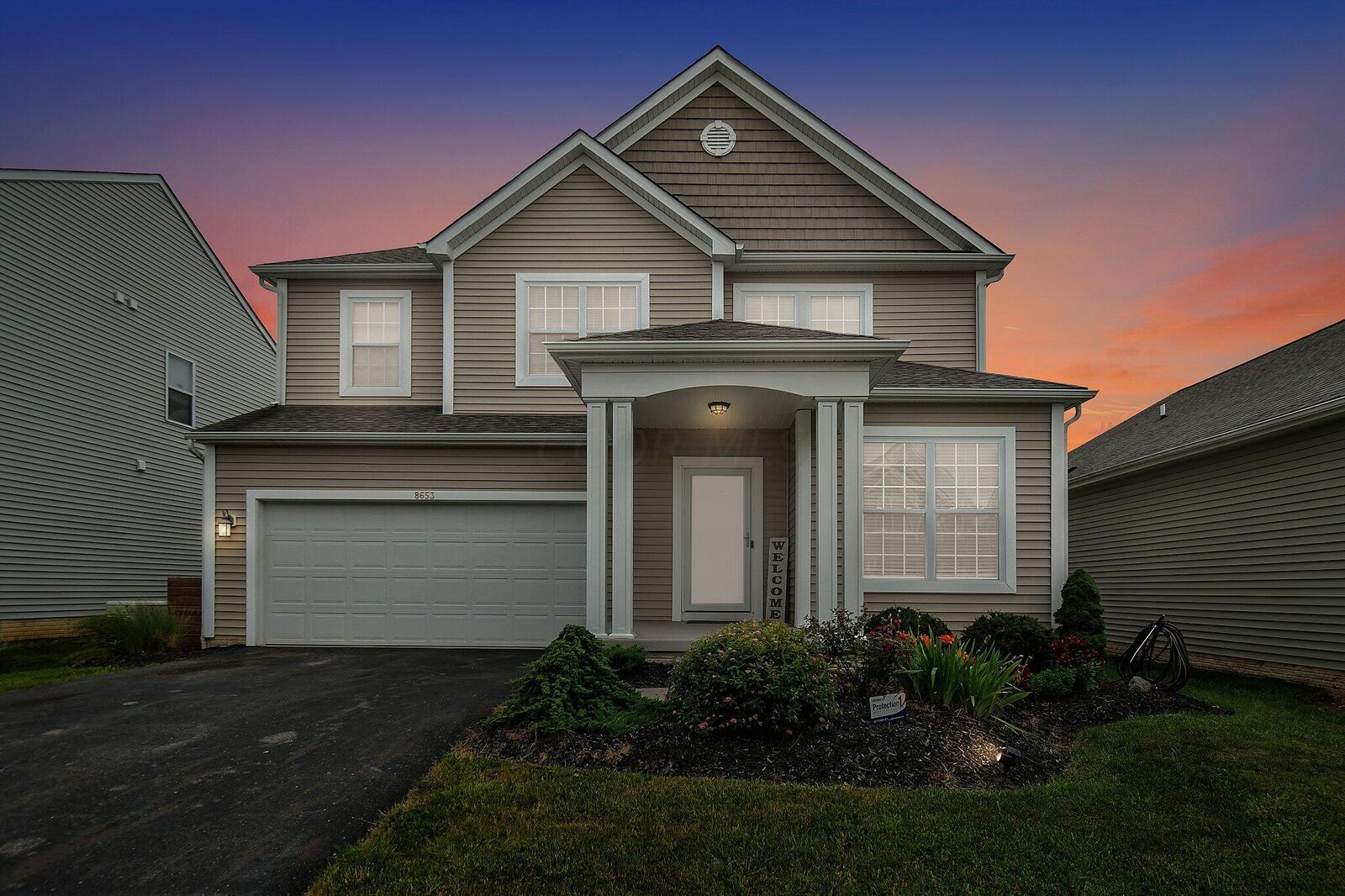 Property Photo:  8653 Melton Fields Drive  OH 43004 