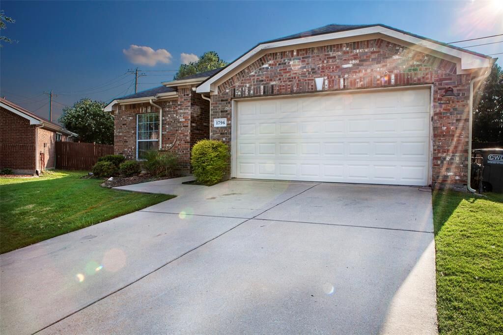 Property Photo:  1796 Barton Springs Drive  TX 75068 