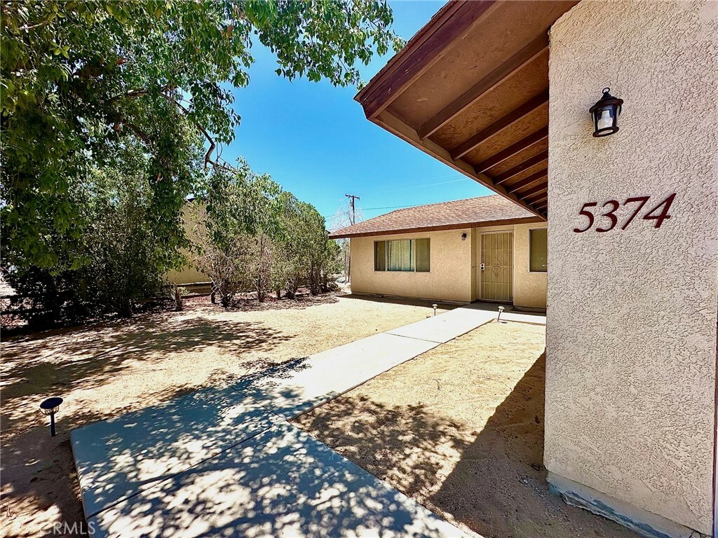 Property Photo:  5374 Morongo Road  CA 92277 