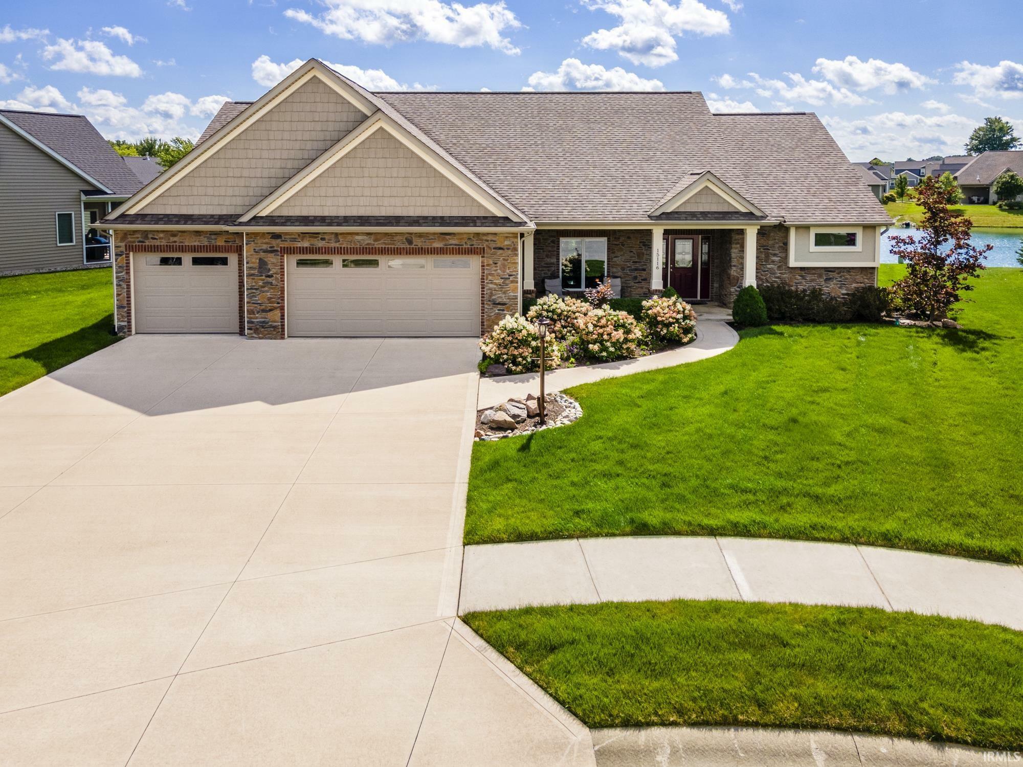 Property Photo: 15116 Harrison Lake Cove IN 46814-8736