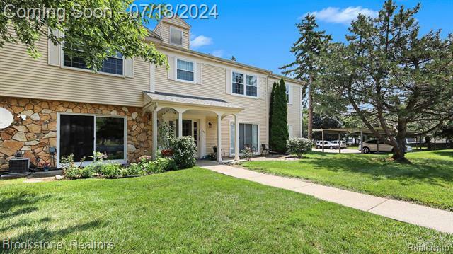 Property Photo:  833 Bloomfield Village Boulevard A  MI 48326 