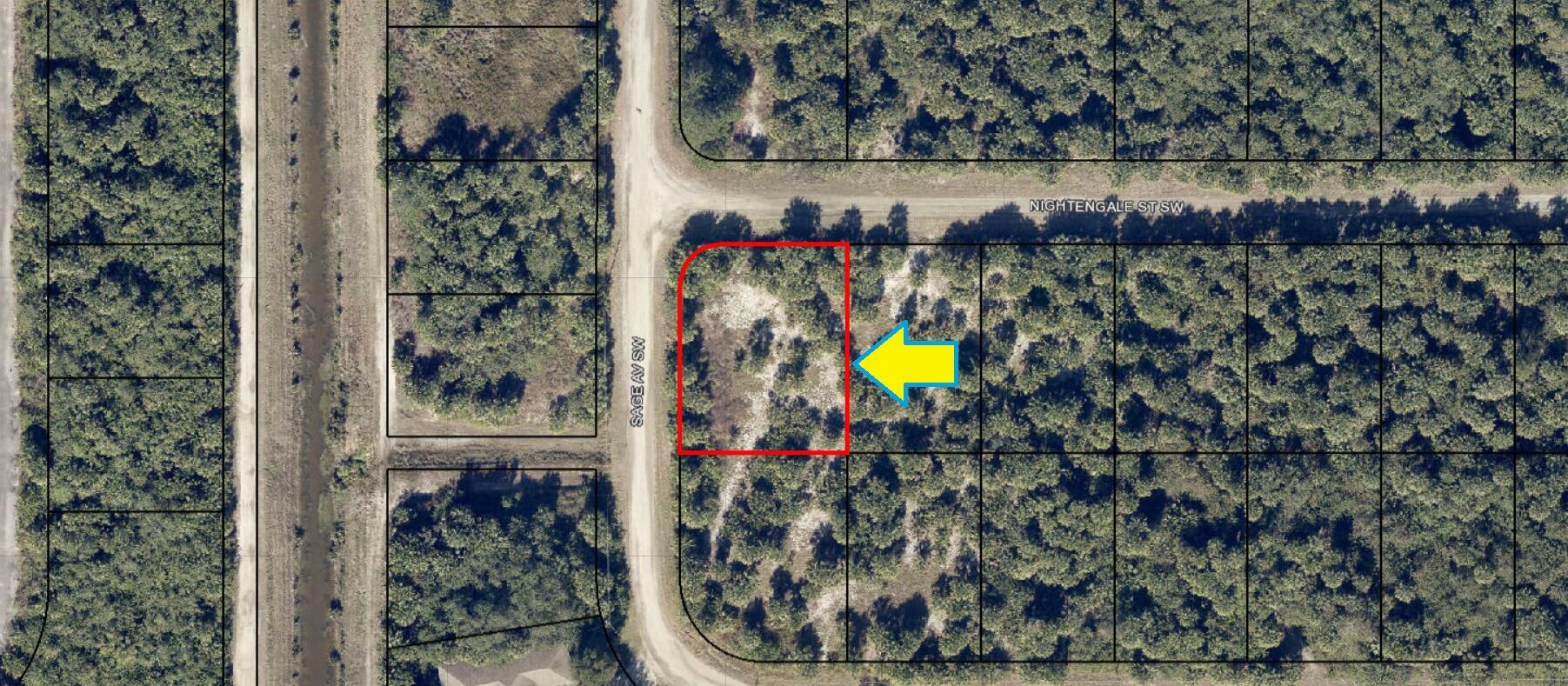 Property Photo:  894 Corner Lot On Nightengale Street SW  FL 32908 