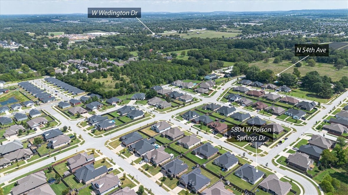 Property Photo: 5804 Poison Springs Drive AR 72704