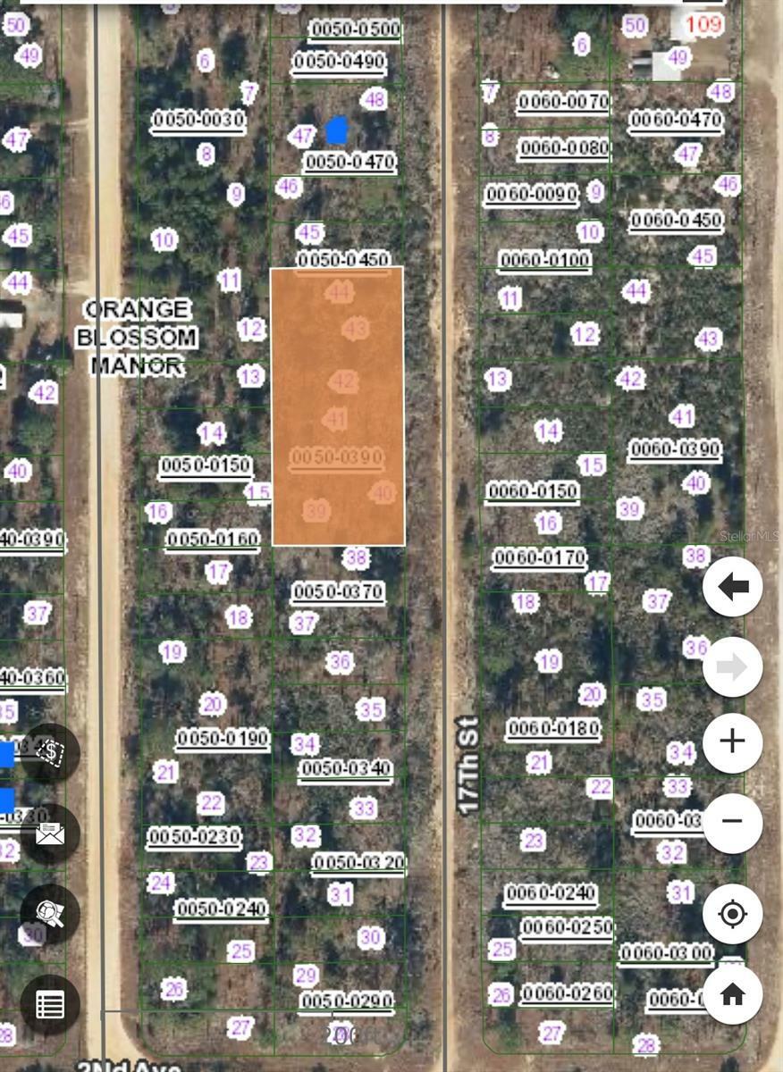 Property Photo:  Lots 39 Through 44 17th Street  FL 32148 