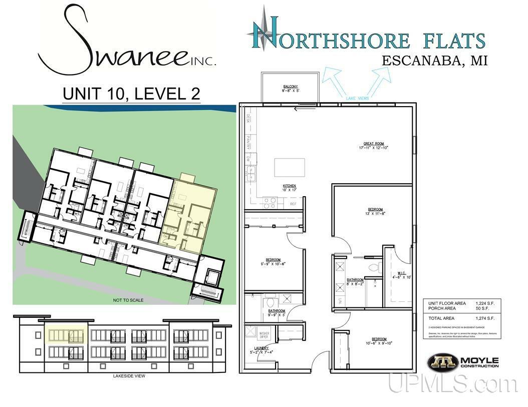 Property Photo:  200 Ludington (Unit 10 Lakeside) Street Proposed Unit 10, Le  MI 49829 