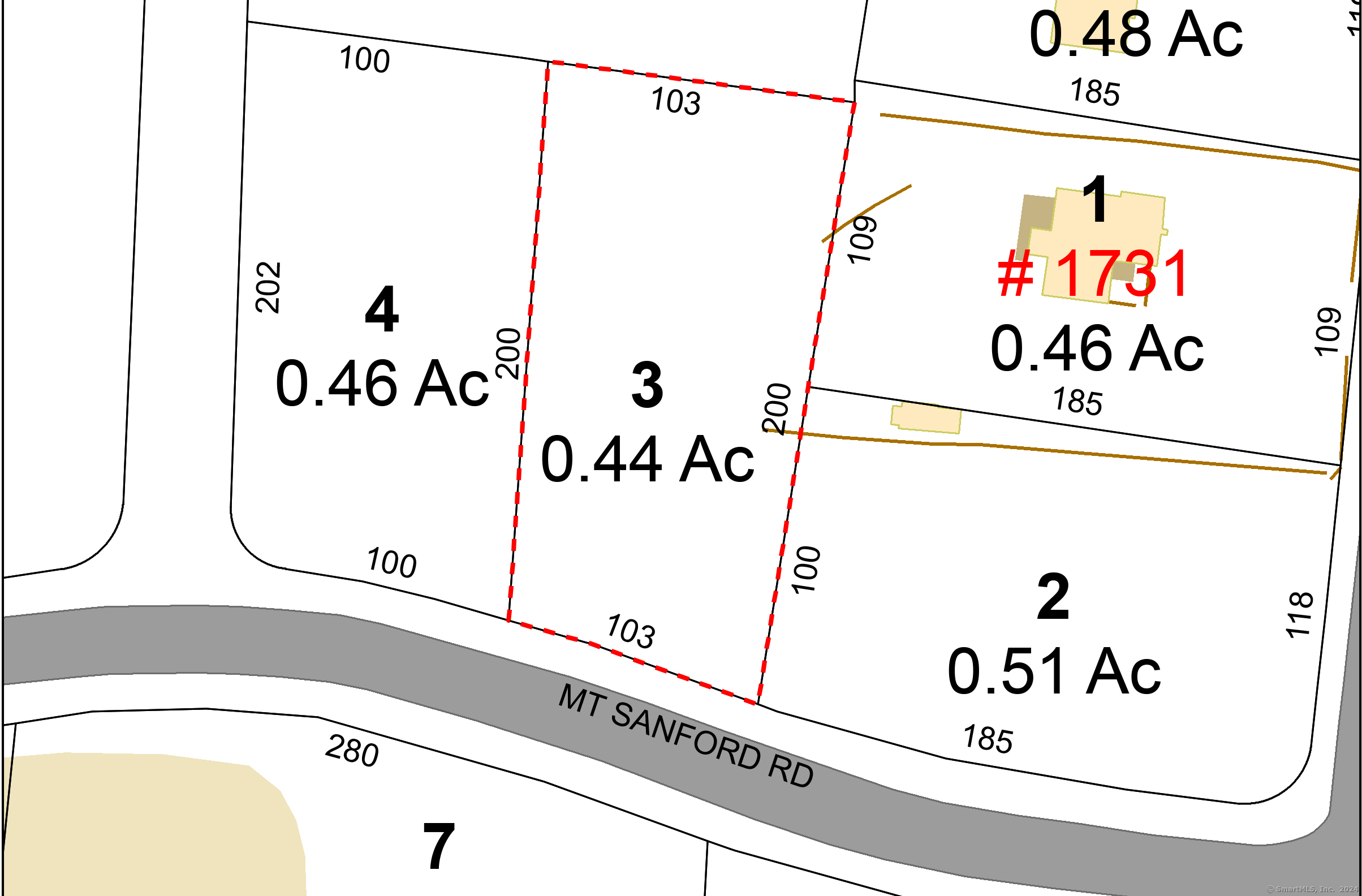 Property Photo:  Lot 2 South Main, Lot 3 &Amp 4 Mt Sanford Road  CT 06410 