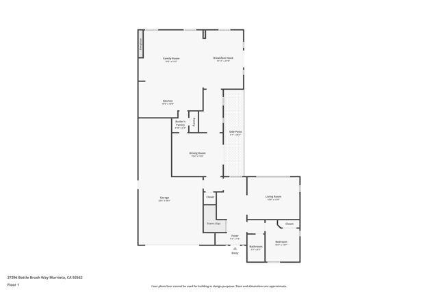 Property Photo: 27296 Bottle Brush Wy CA 92562