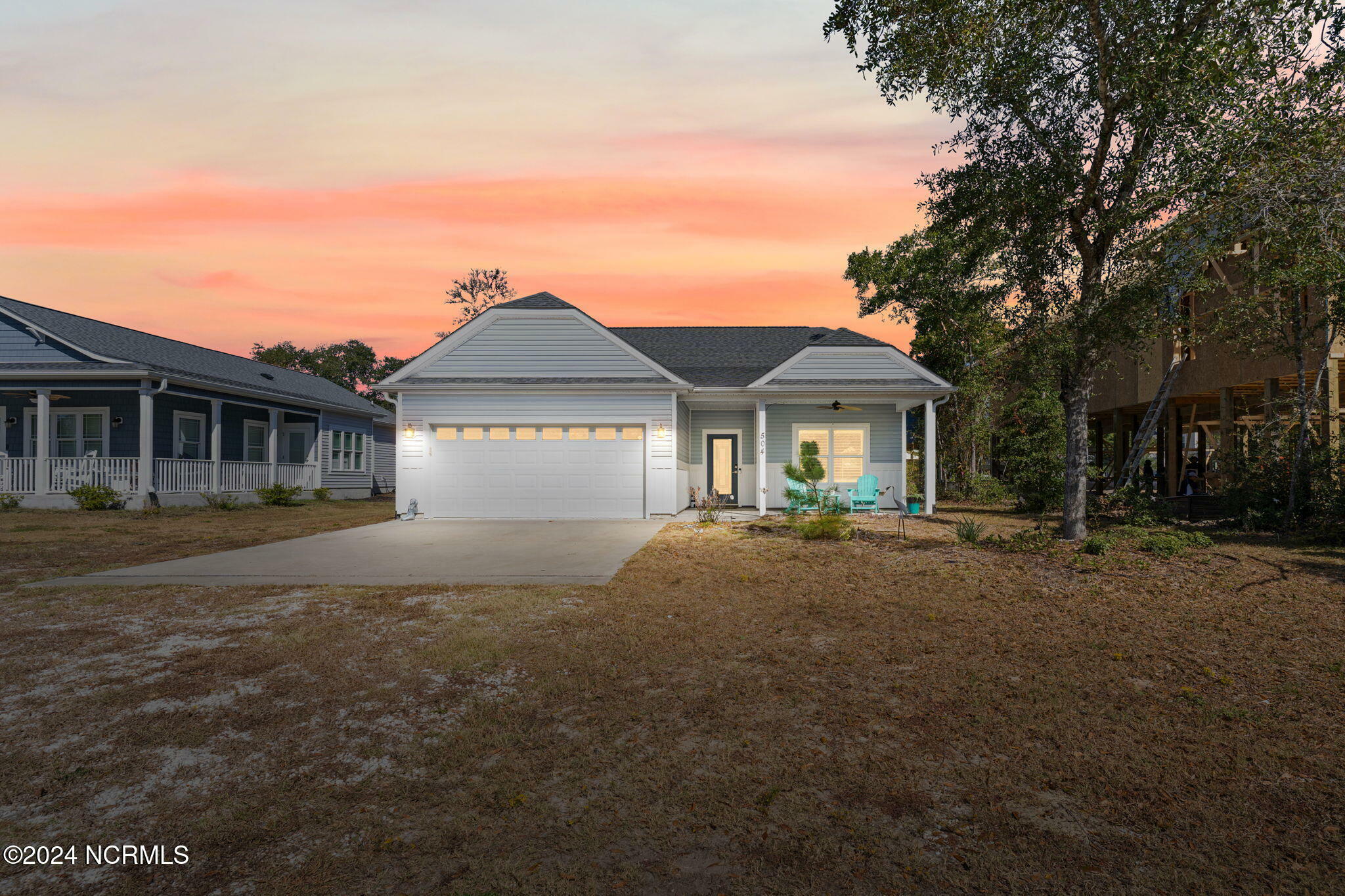 Property Photo:  504 W Oak Island Drive  NC 28465 