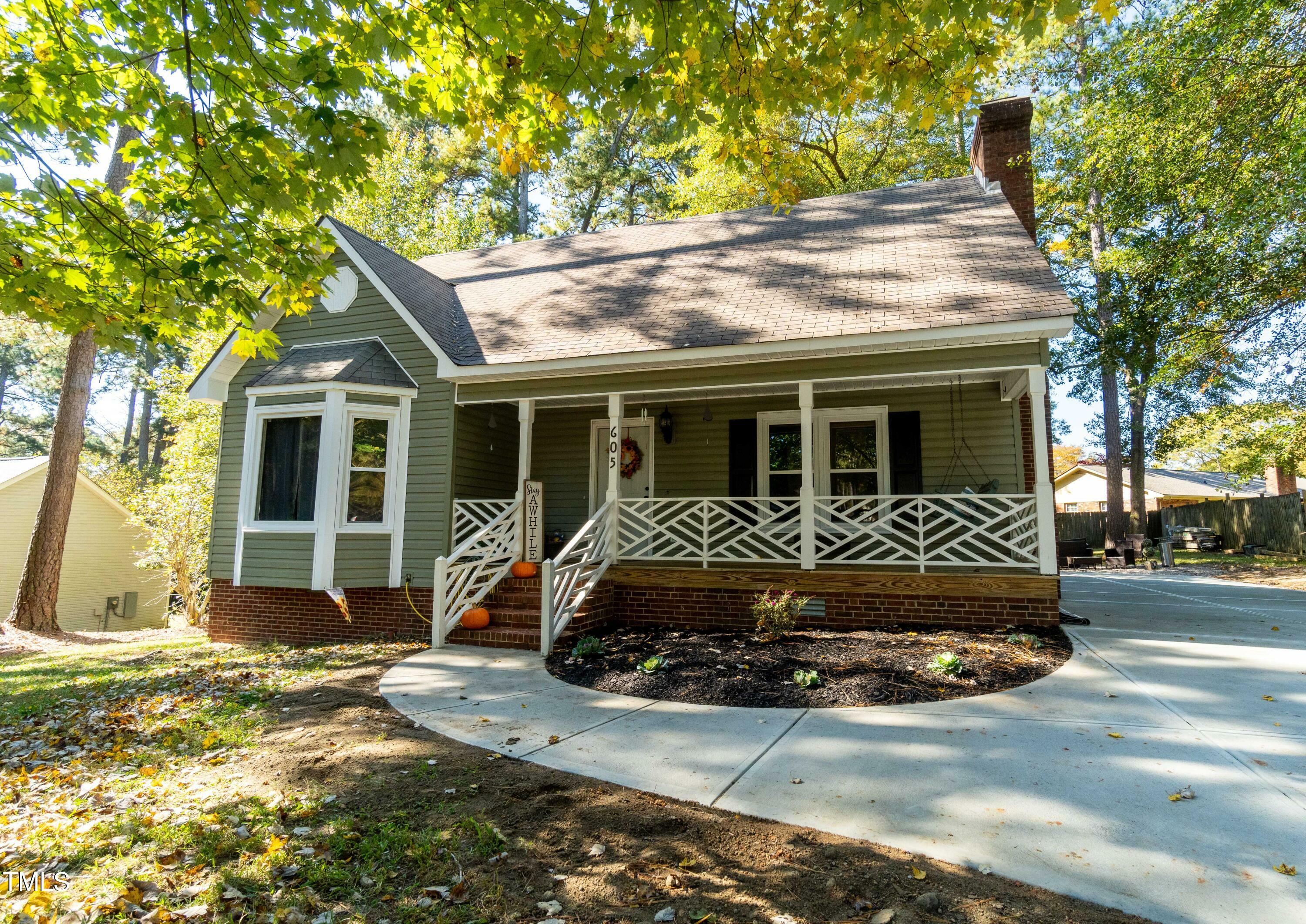 Property Photo:  605 Wellington Drive  NC 27597 