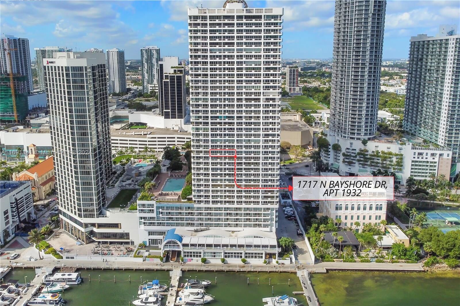 Property Photo: 1717 N Bayshore Dr A-1932 FL 33132