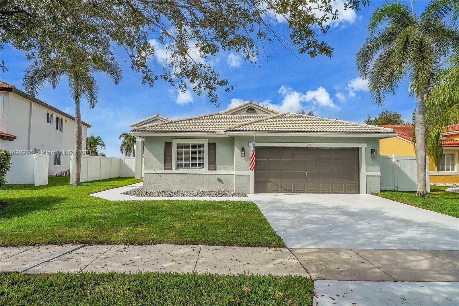 Property Photo:  760 SW 164th Ave  FL 33027 