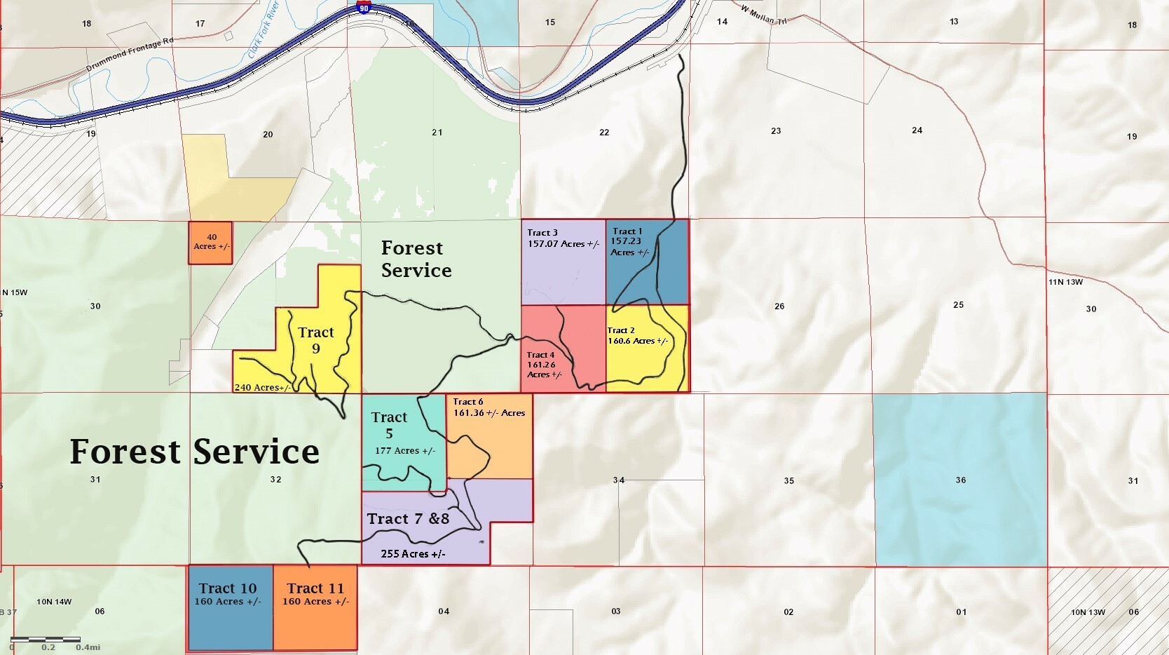 Property Photo:  3 Bull Elk Tract  MT 59832 