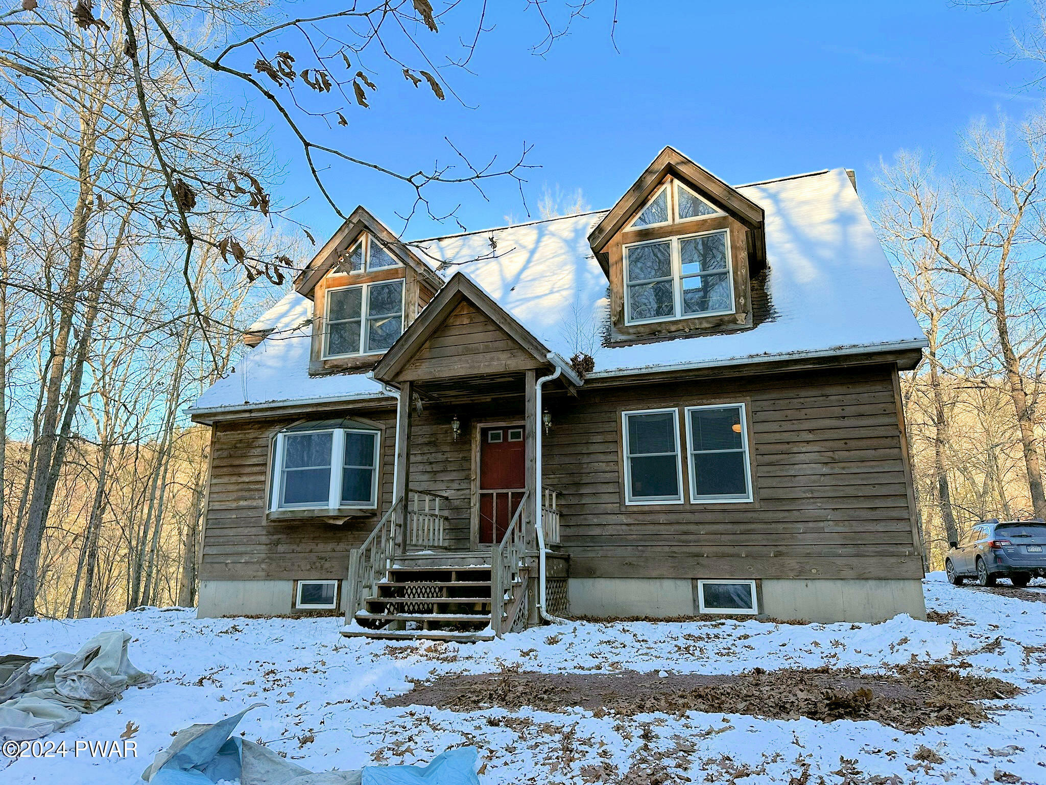 Property Photo:  599 Masthope Plank Road  PA 18435 