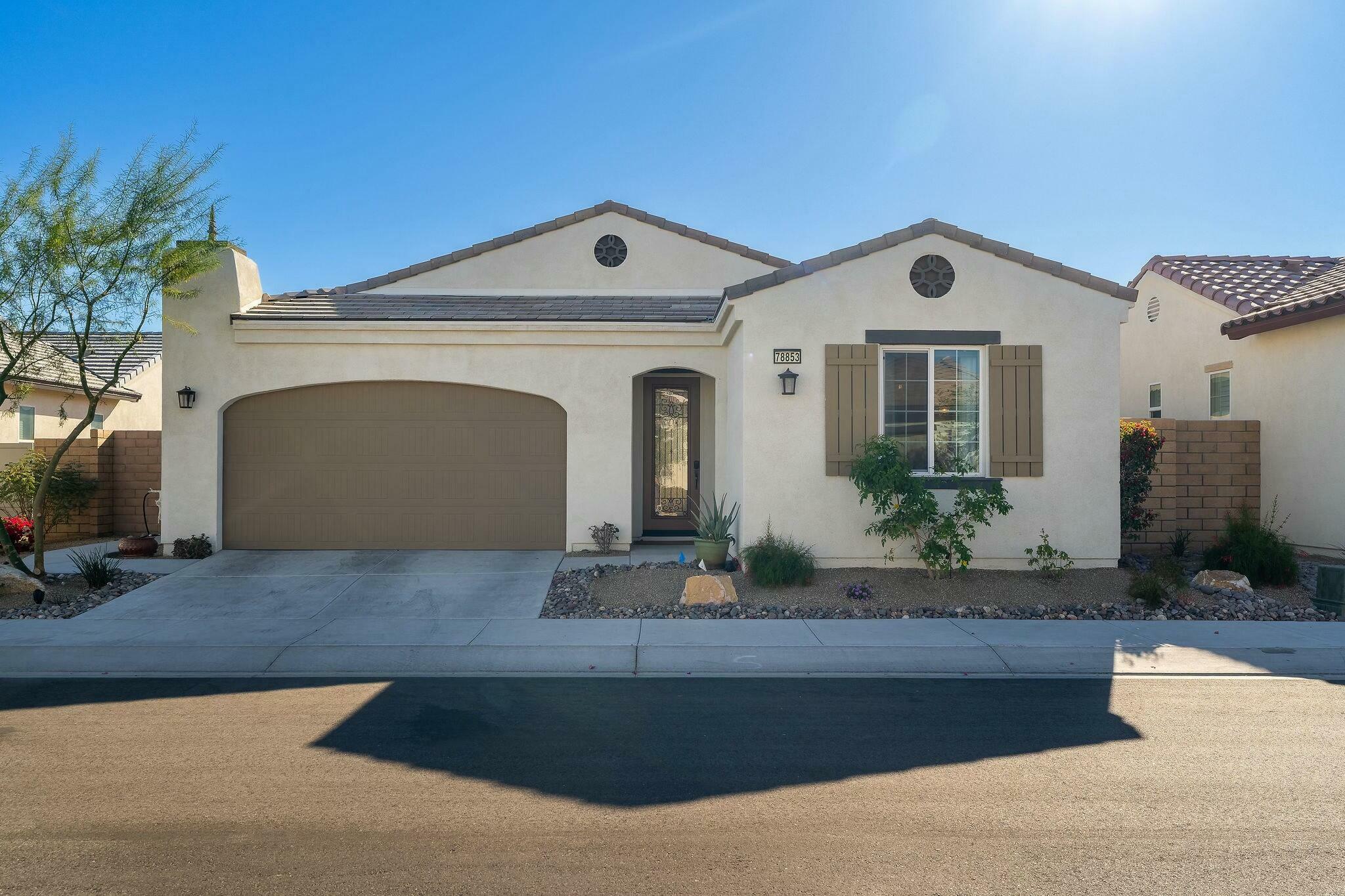 Property Photo:  78853 Adesso Way  CA 92211 