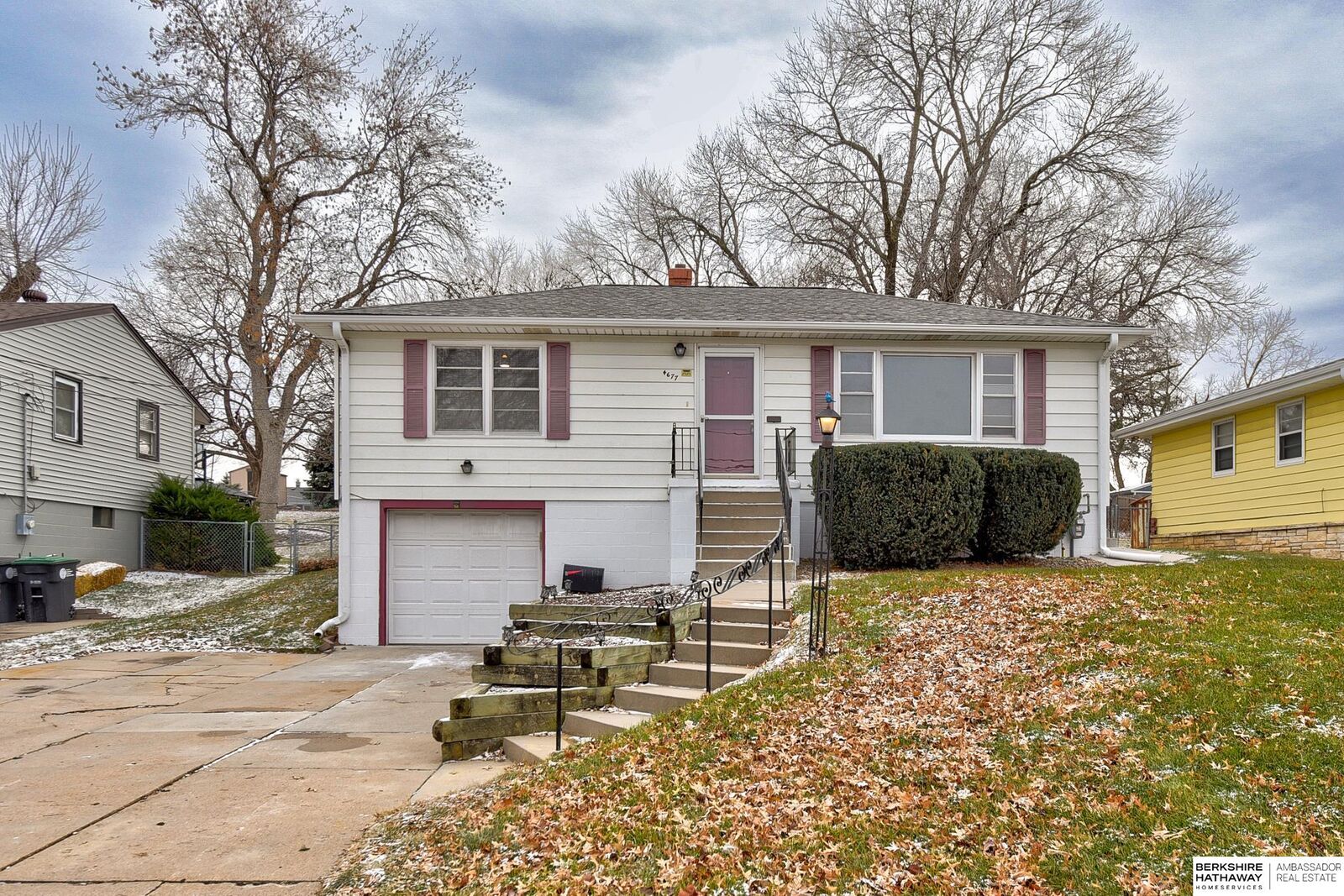 Property Photo: 4677 Grover Street NE 68106