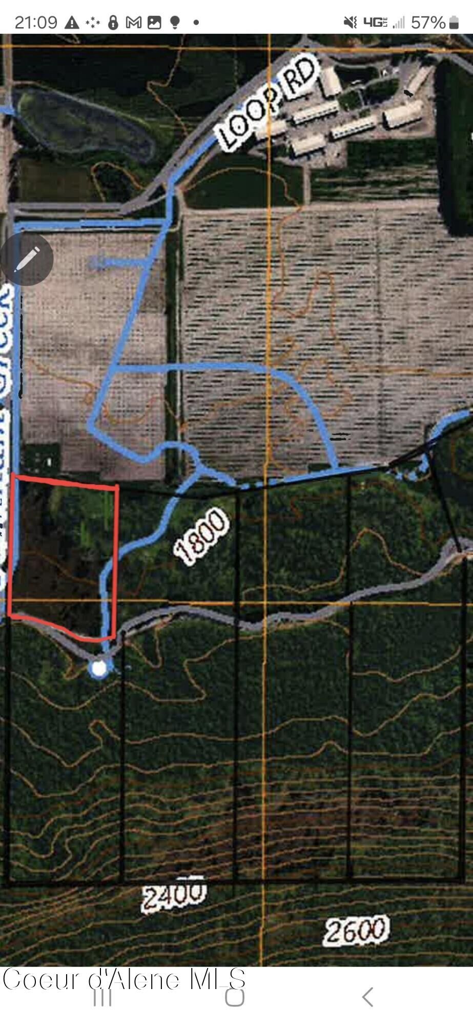 Property Photo:  Nna West Side Rd Parcel 1  ID 83805 