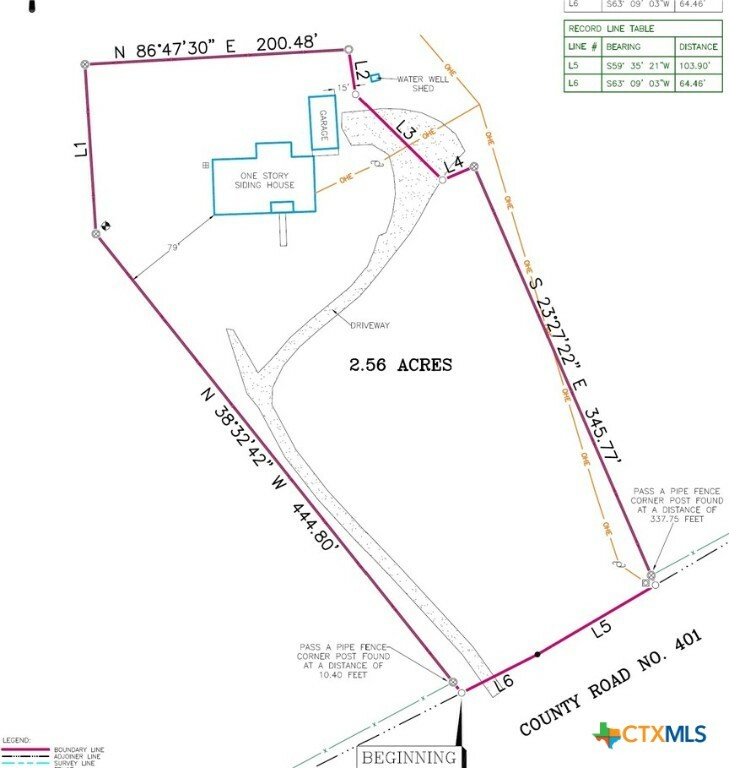 Property Photo: 8569 County Road 401 TX 78114