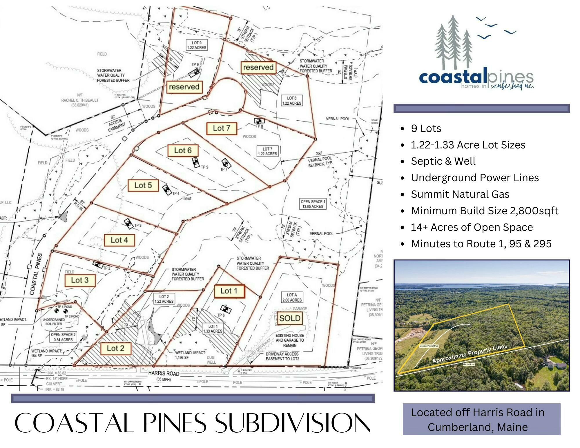 Property Photo:  Lot 3 Coastal Pines  ME 04021 