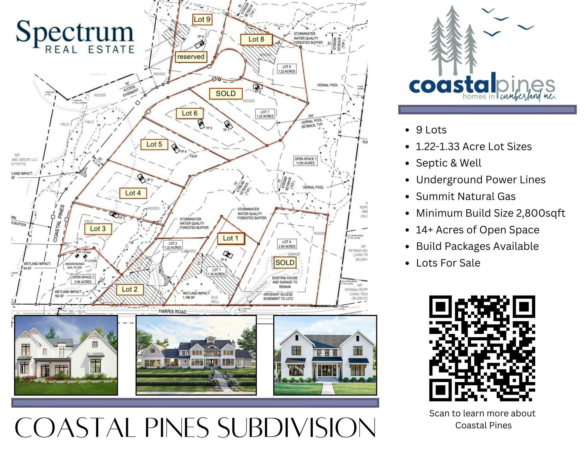 Property Photo: Lot 4 Coastal Pines ME 04021