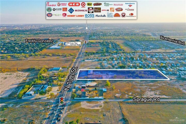 Property Photo: 10721 N 10th Street TX 78504