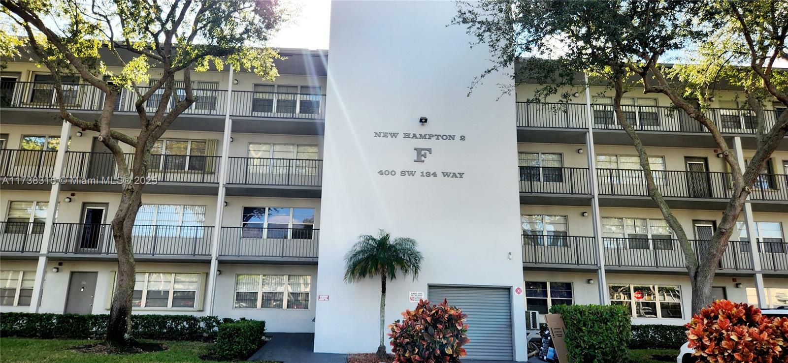 Property Photo: 400 SW 134th Way 307F FL 33027