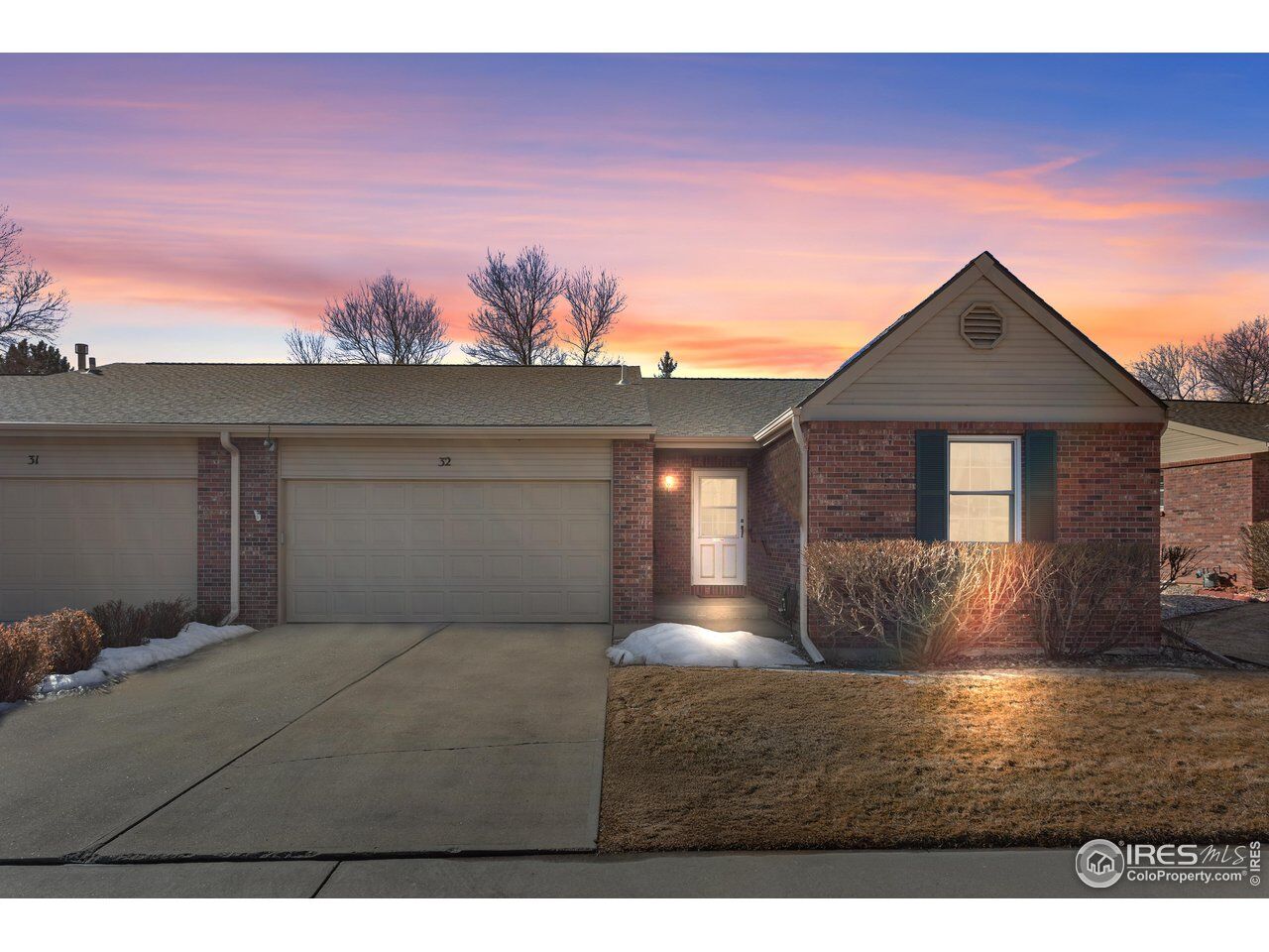 Property Photo: 720 Arbor Ave 32 CO 80526