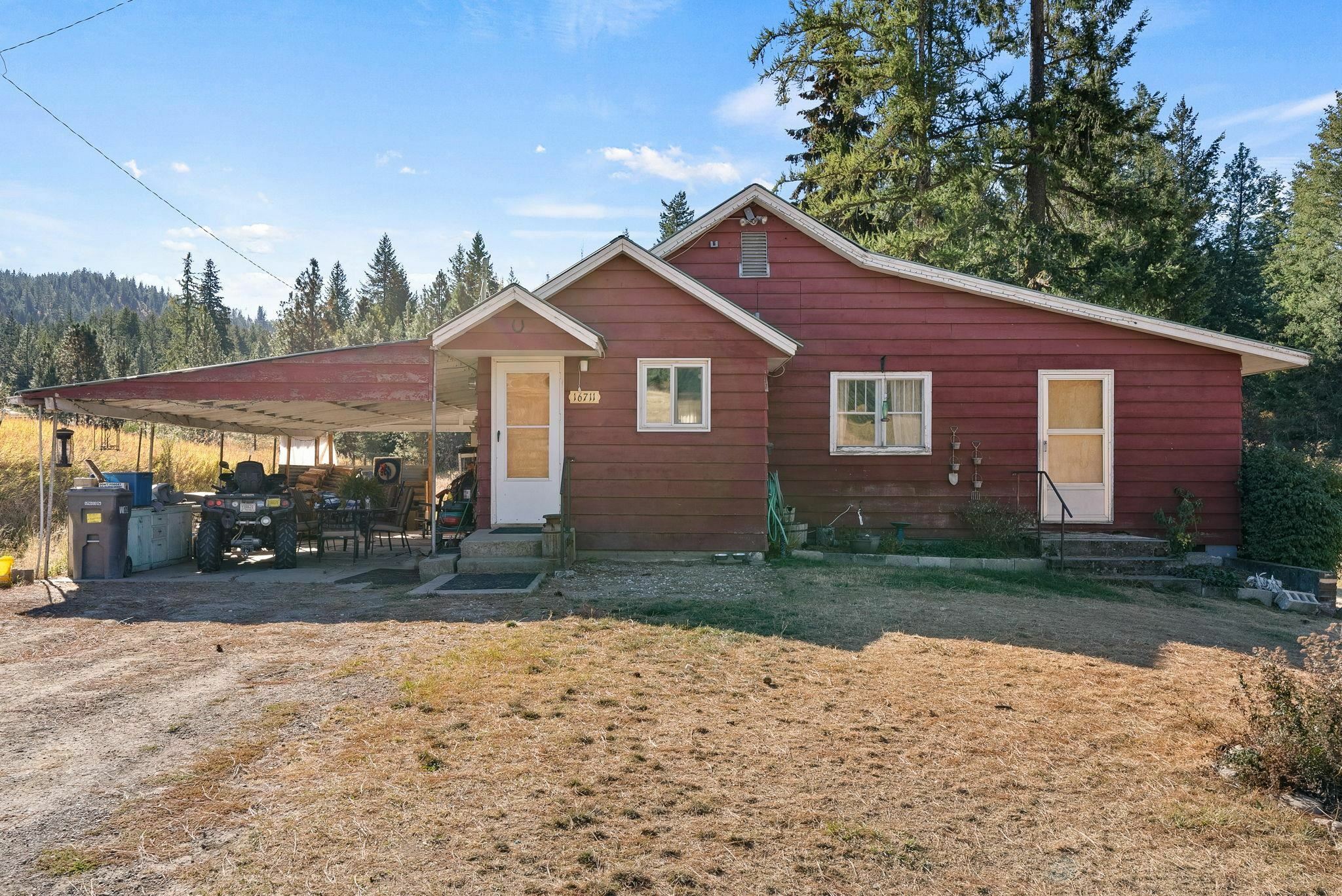 Property Photo:  17007 E Bill Gulch Rd  WA 99021 