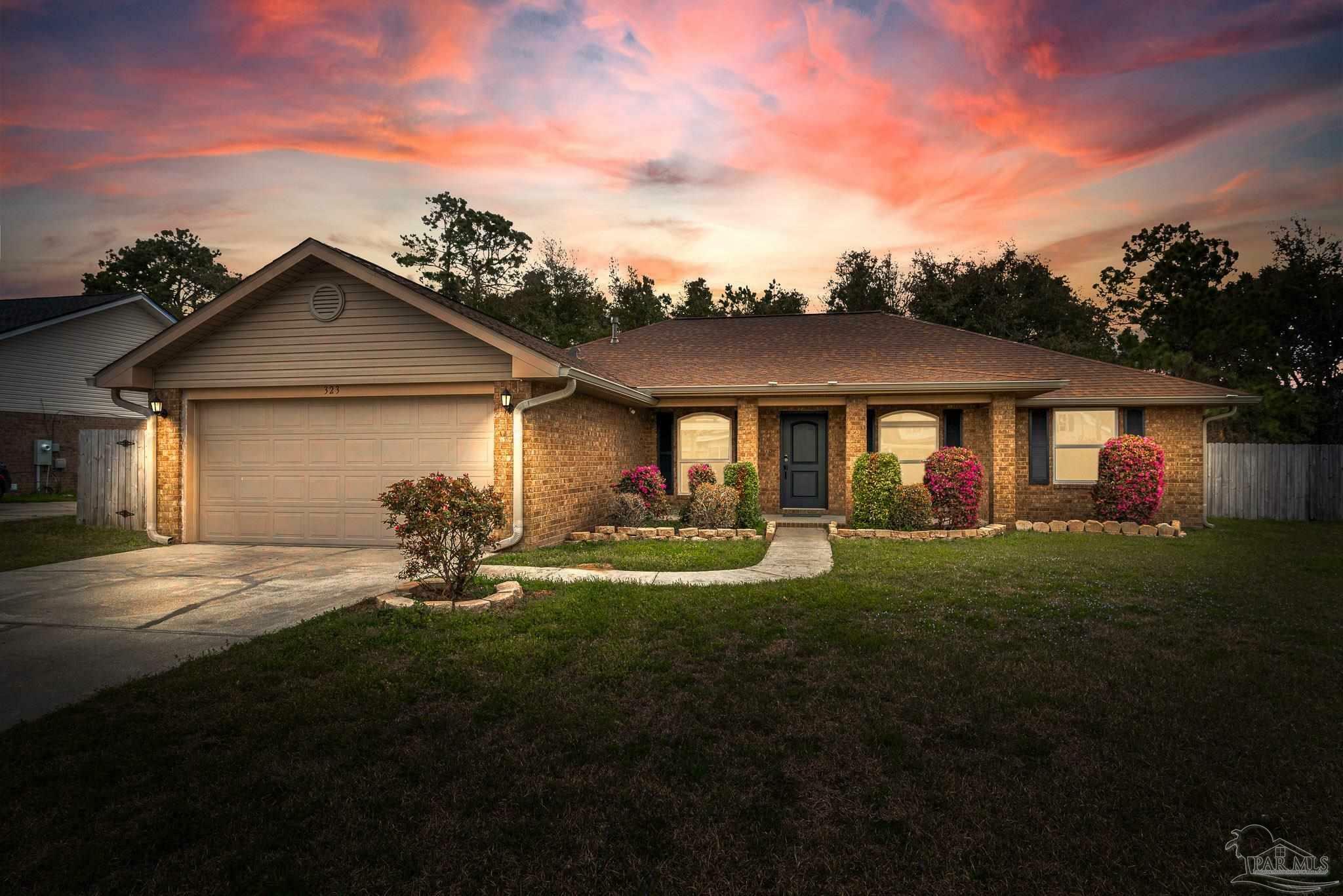 Property Photo: 323 Tree Swallow Dr FL 32503