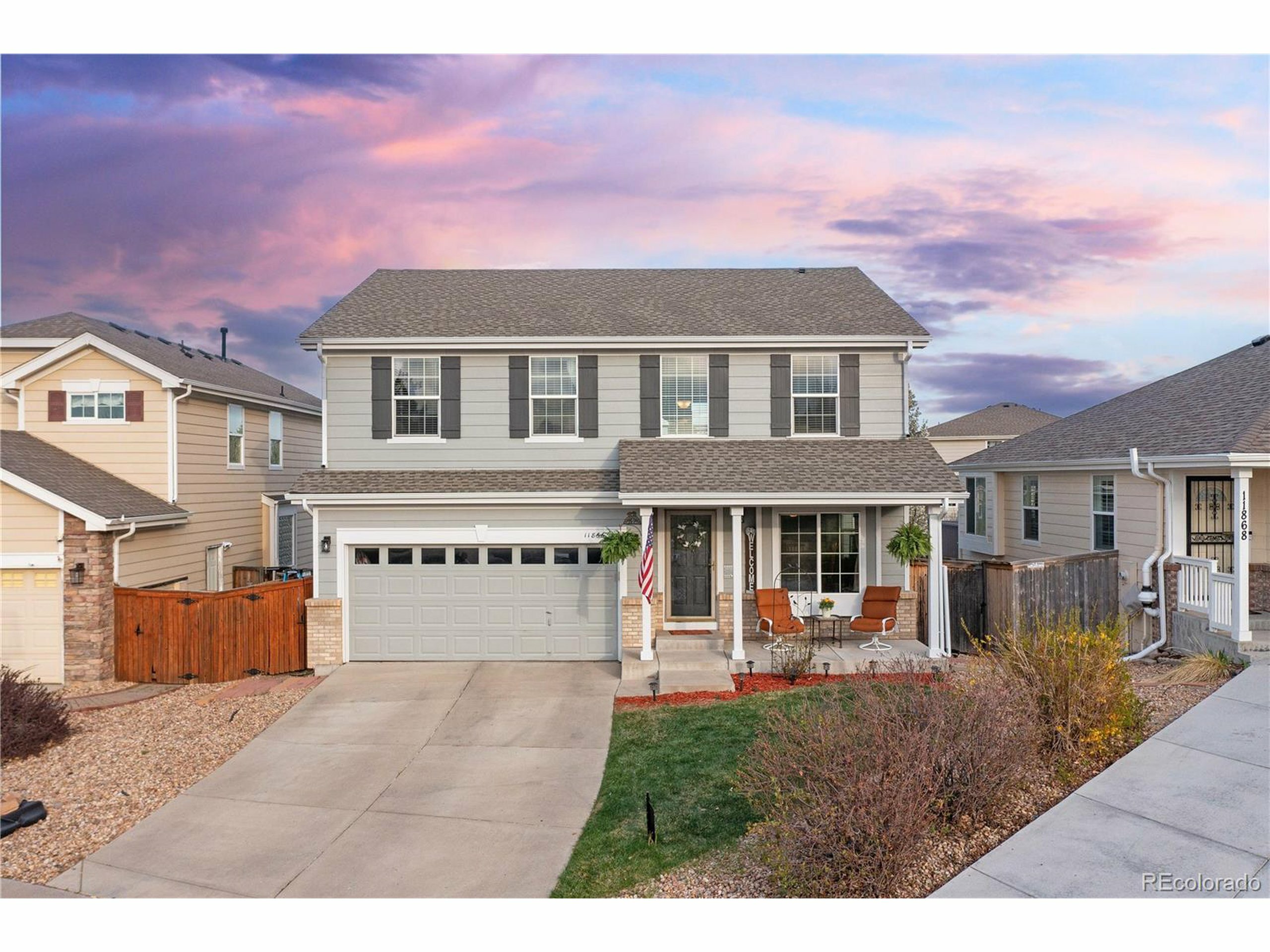 Property Photo: 11866 High Desert Rd CO 80134