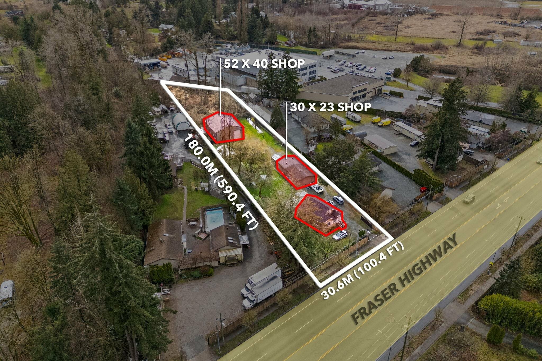 Property Photo: 23038 Fraser Highway BC V2Z 2V1