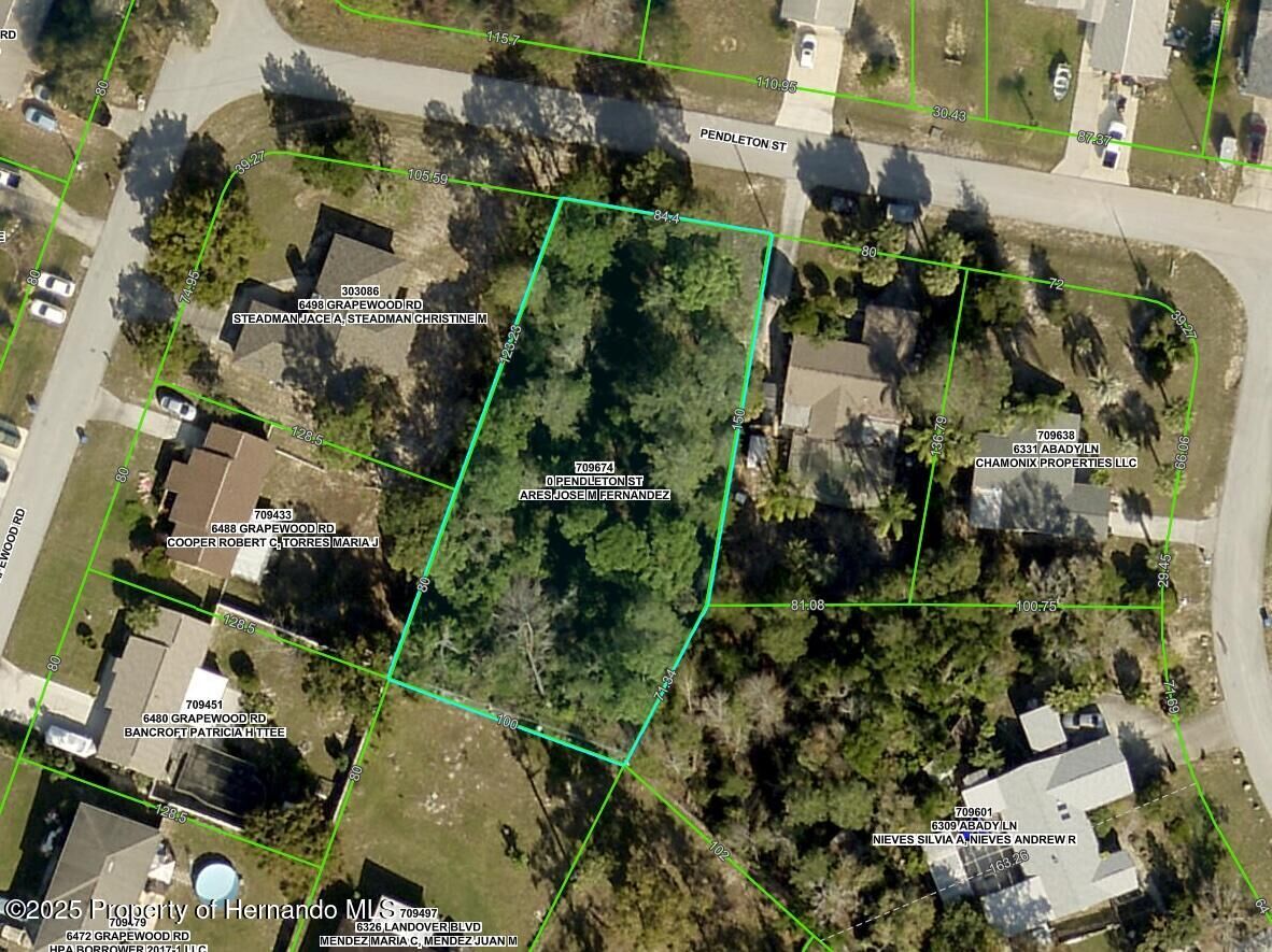 Property Photo:  Lot 16 Pendleton Street  FL 34609 
