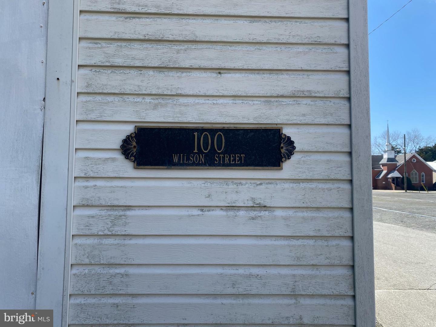 Property Photo: 100 Wilson Street MD 21830