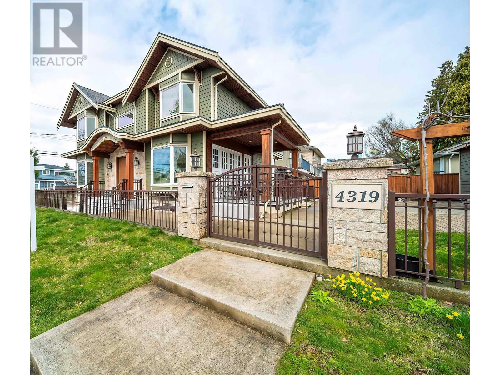 Property Photo: 4319 Greta Street BC V5J 1N9