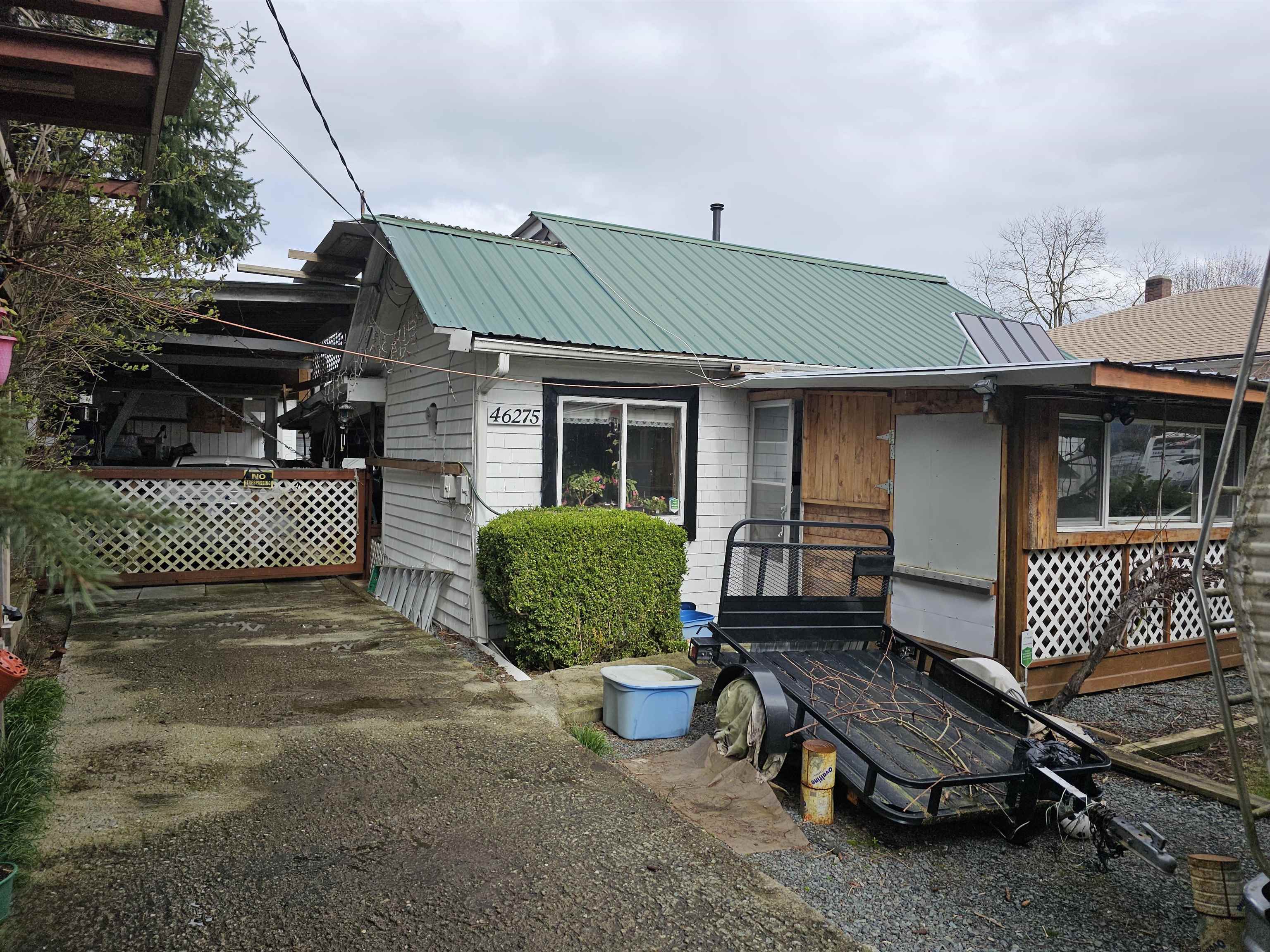 Property Photo: 46275 Portage Avenue BC V2P 3E7